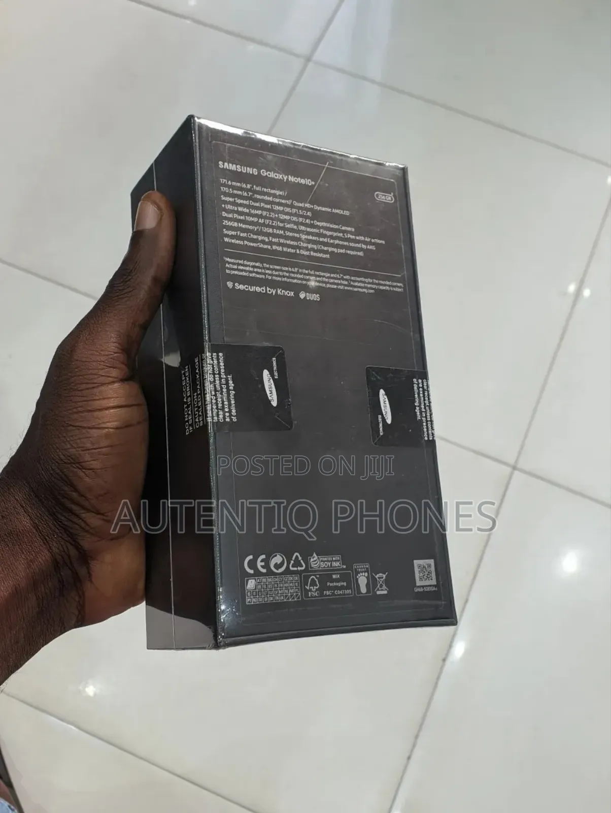 New Samsung Galaxy Note 10 Plus 256 GB Silver