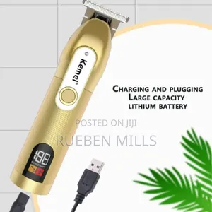 Kemei KM-1760 Cordless Beard Trimmer Barbering Machine
