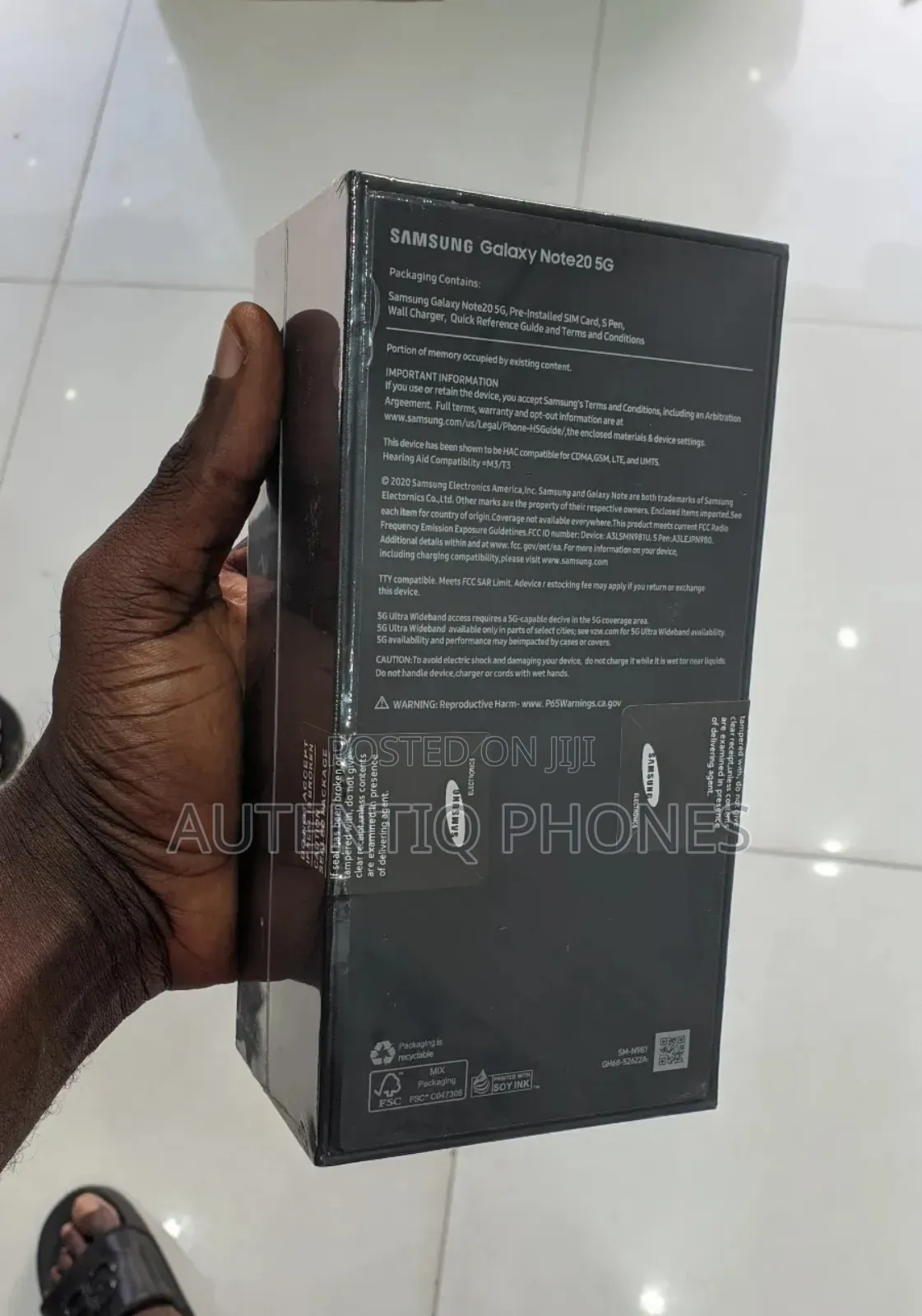 New Samsung Galaxy Note 20 256 GB Gold