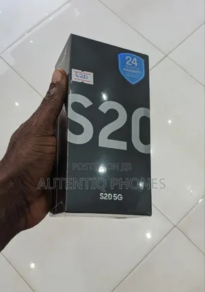 New Samsung Galaxy S20 128 GB Black