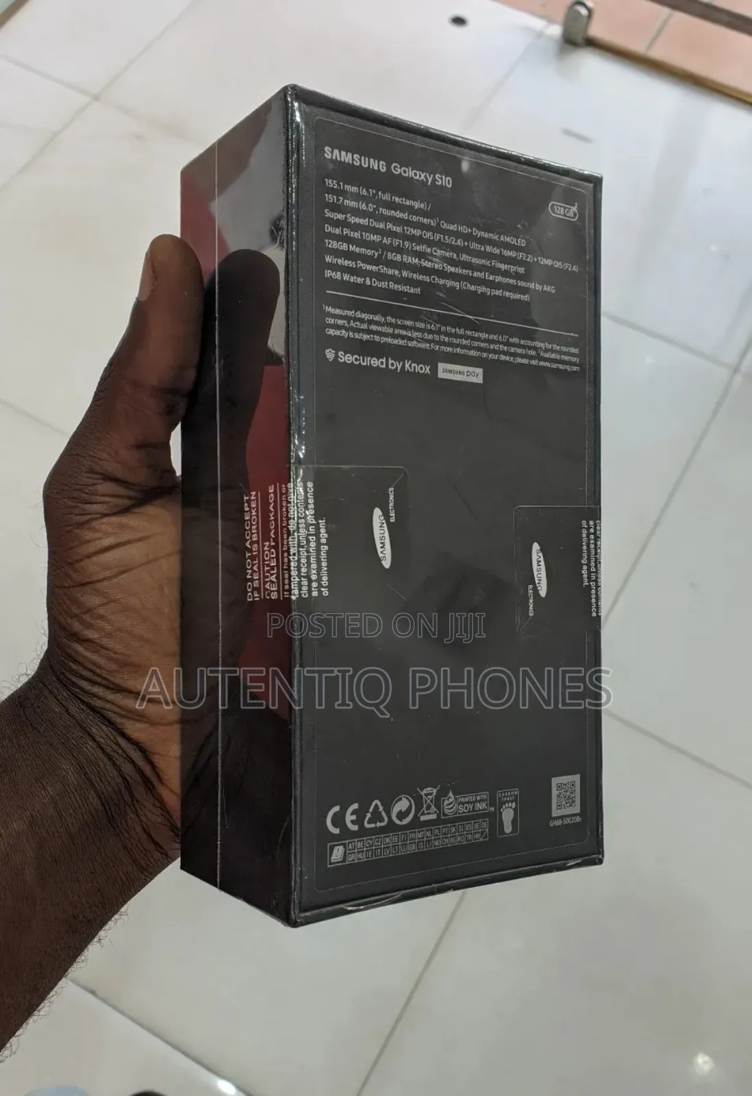 New Samsung Galaxy S10 128 GB Black