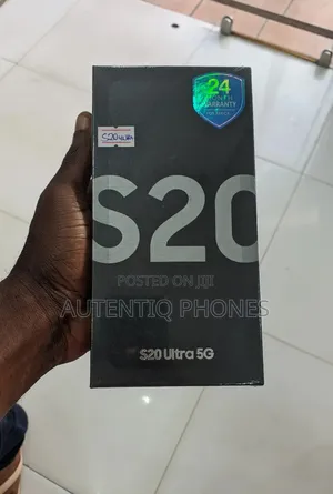 New Samsung Galaxy S20 Ultra 5G 256 GB Black