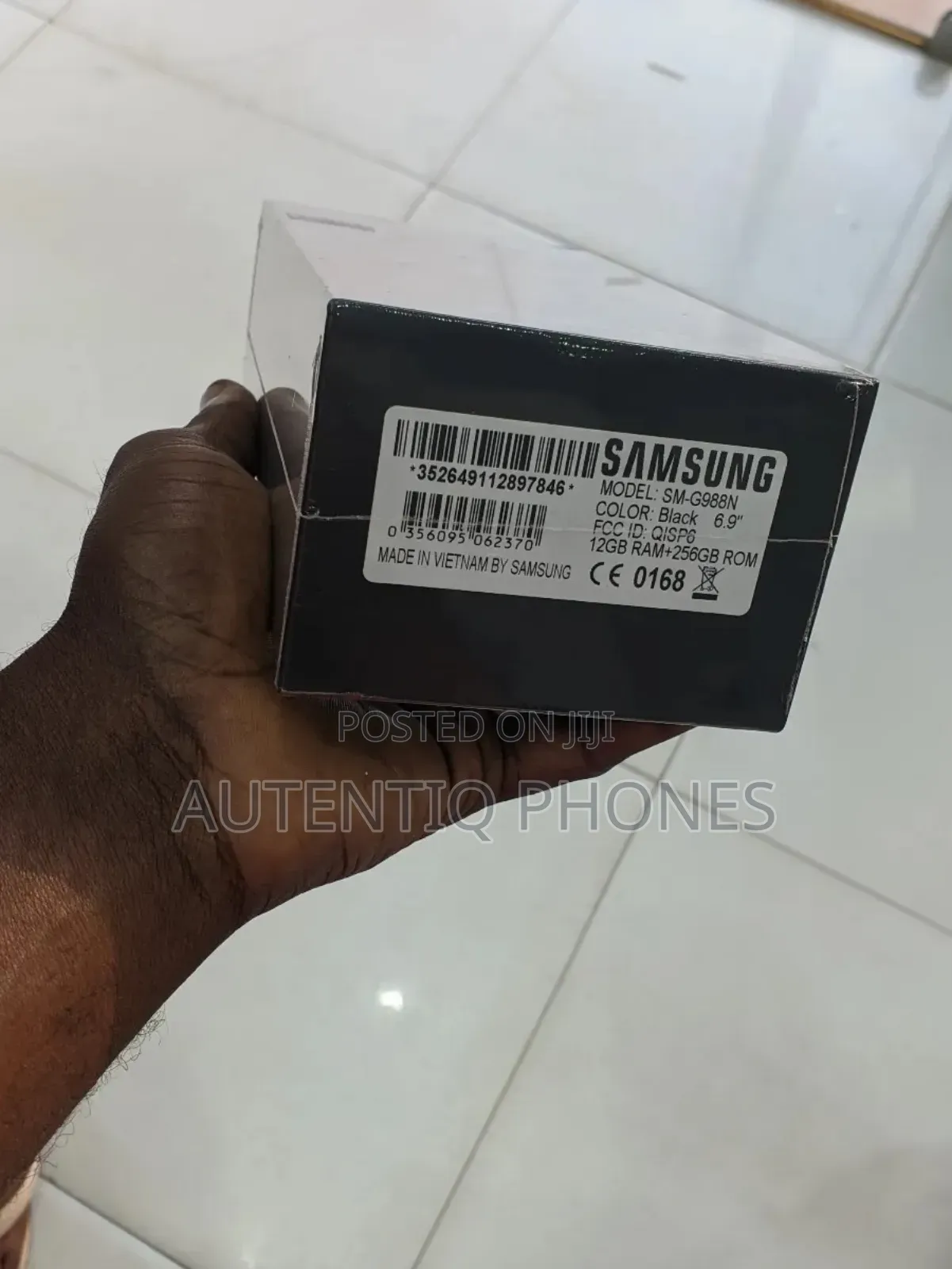New Samsung Galaxy S20 Ultra 256 GB Black