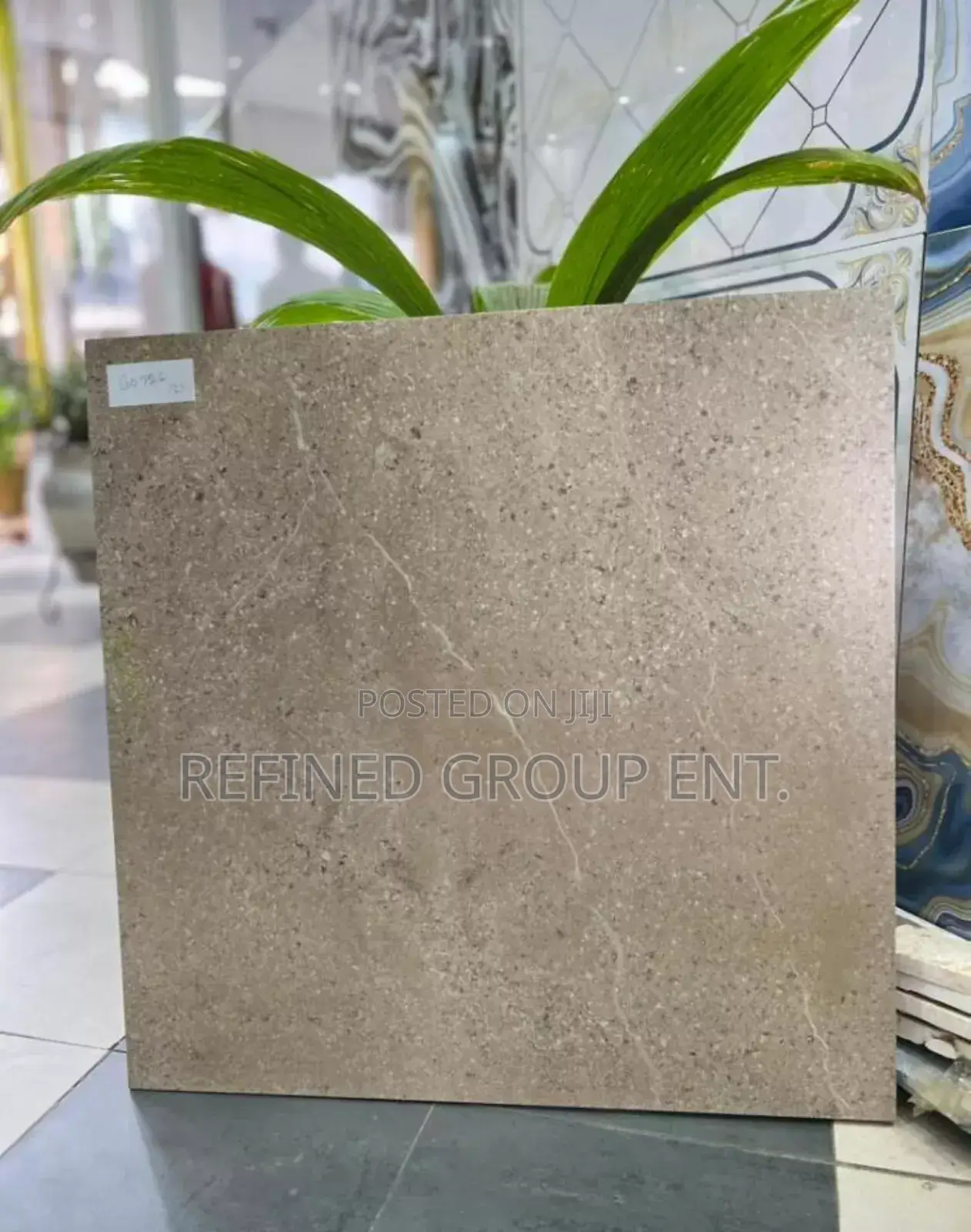 60/60. Unpolished Ghana Tiles.