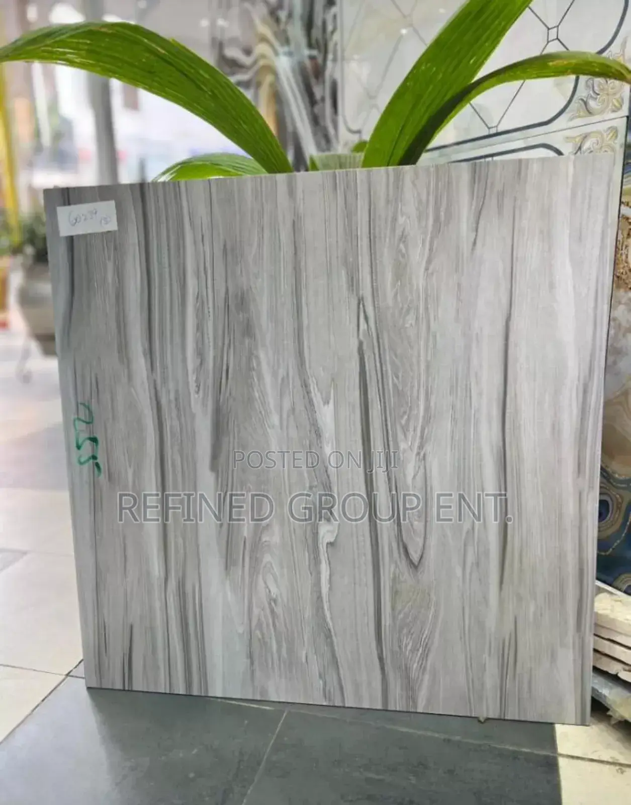 60/60. Unpolished Ghana Tiles.