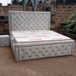 Queen Size Bed Frame With Side Drawers