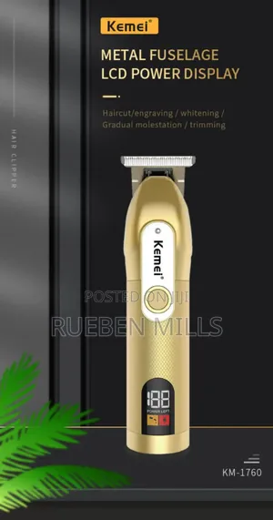 Original Kemei KM-1760 Barbering Machine Beard Trimmer