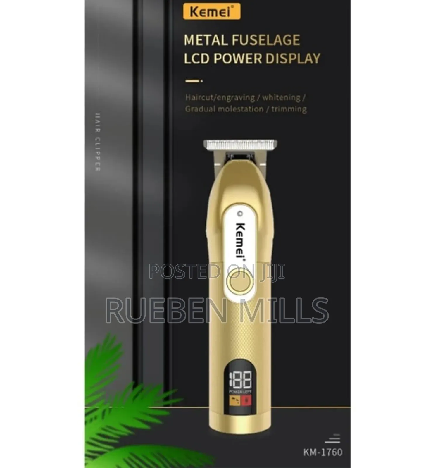 Kemei KM-1760 High Quality Beard Trimmer Barbering Machine