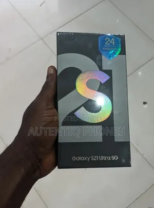 New Samsung Galaxy S21 Ultra 5G 128 GB Black