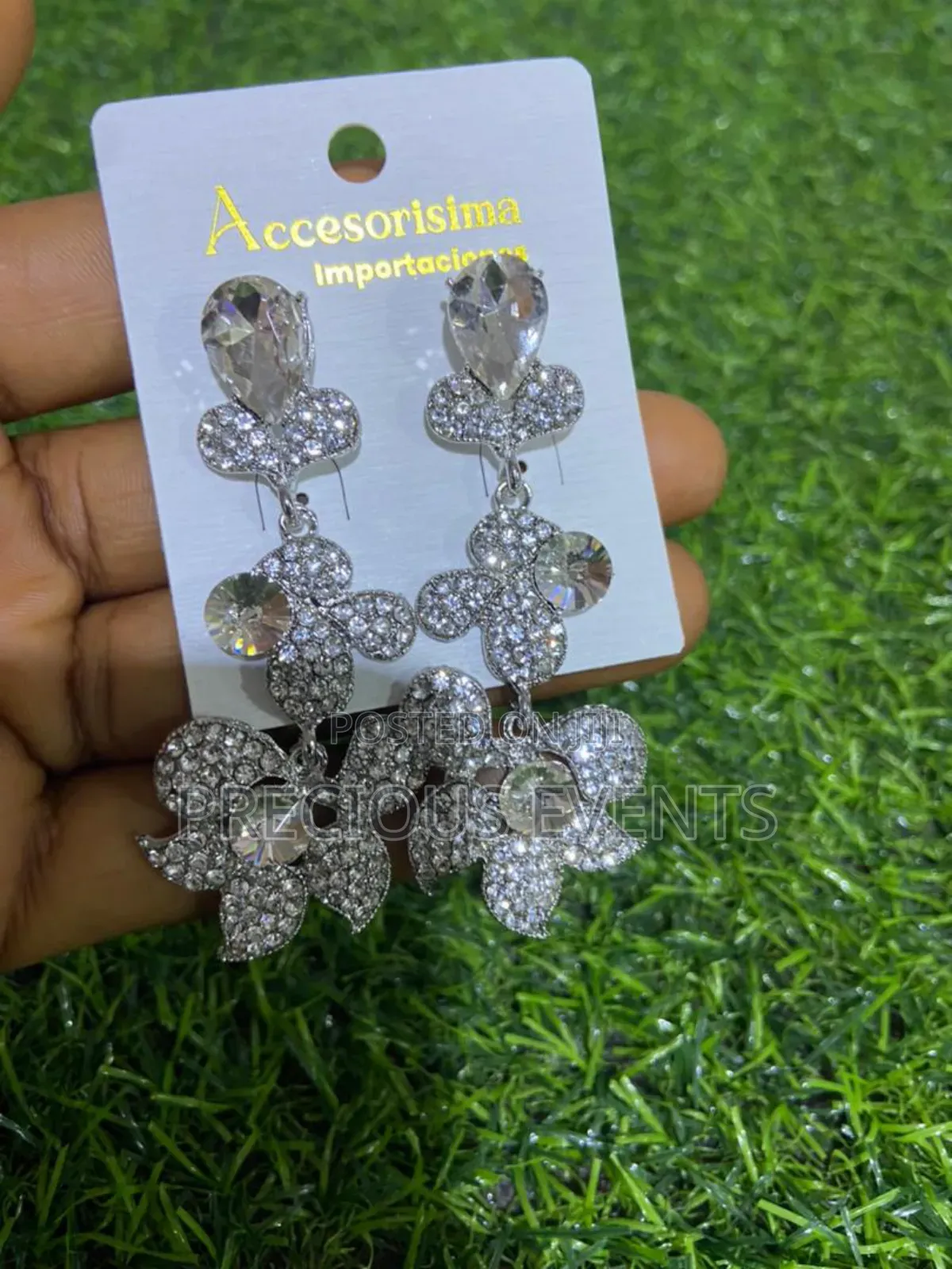 Silver Fashion Earrings