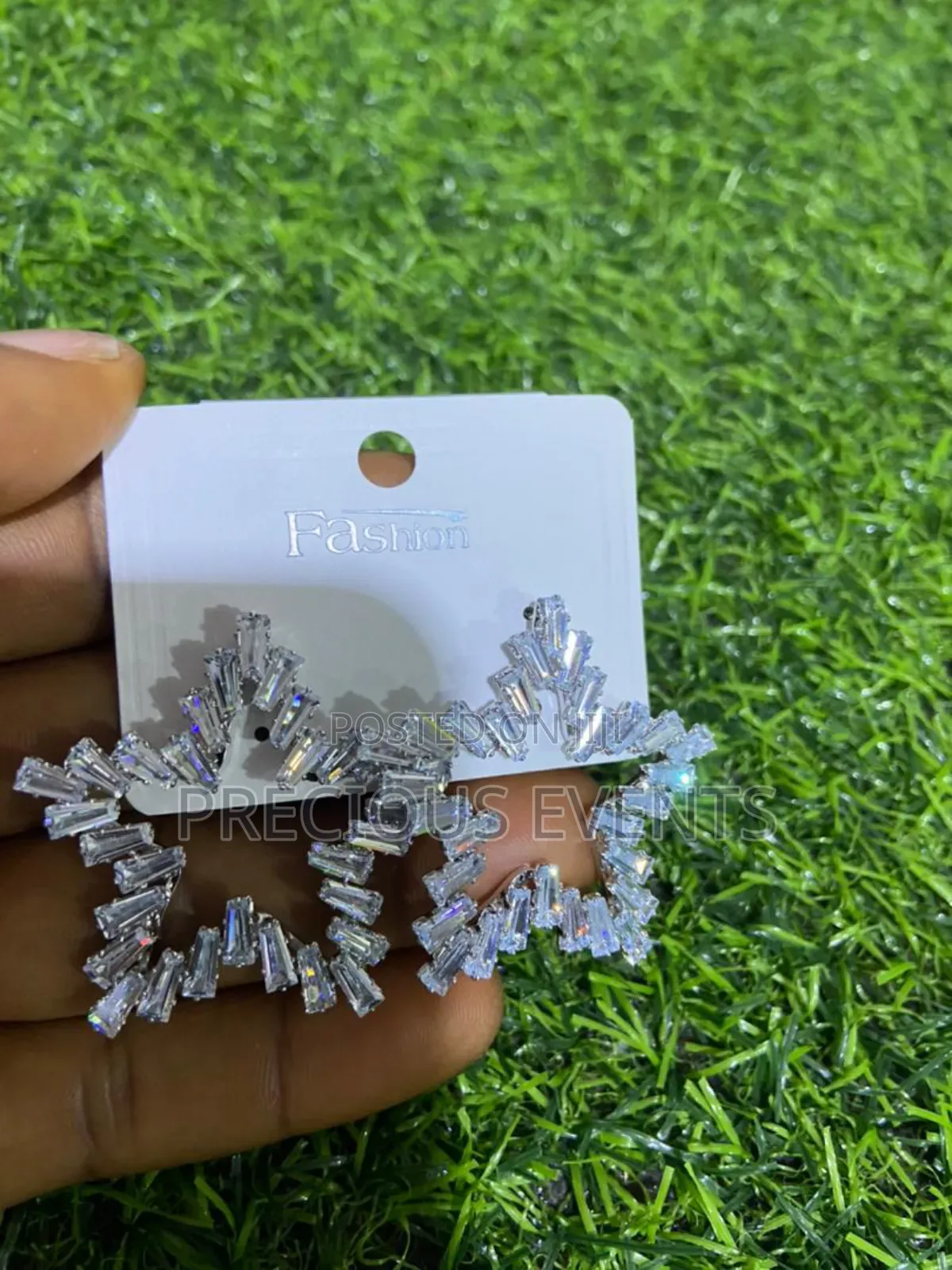 Silver Fashion Earrings