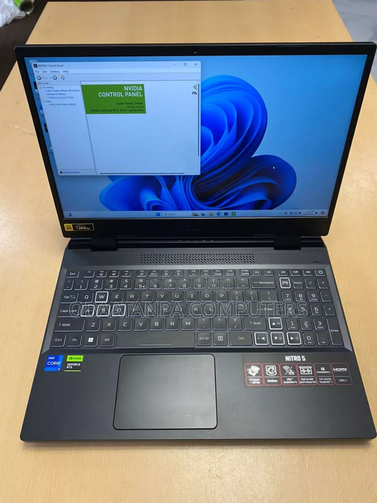 Laptop Acer Nitro 5 16GB Intel Core I7 SSD 512GB