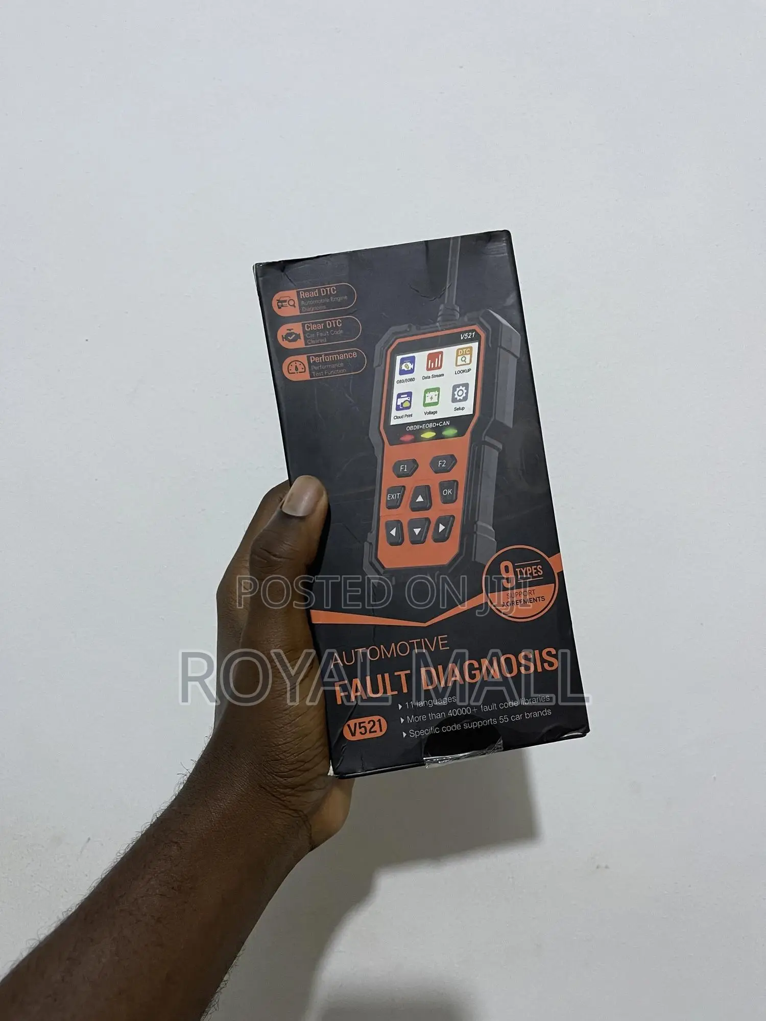 V521 Obd2 Obdii Elm Car Diagnostics Scanner