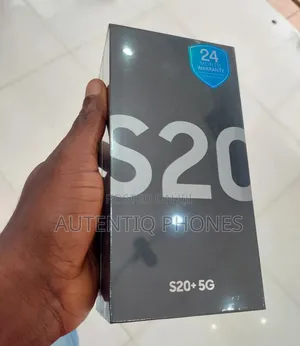 New Samsung Galaxy S20+ 5G 128 GB Black