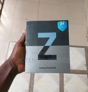 New Samsung Galaxy Z Fold3 5G 256 GB Black