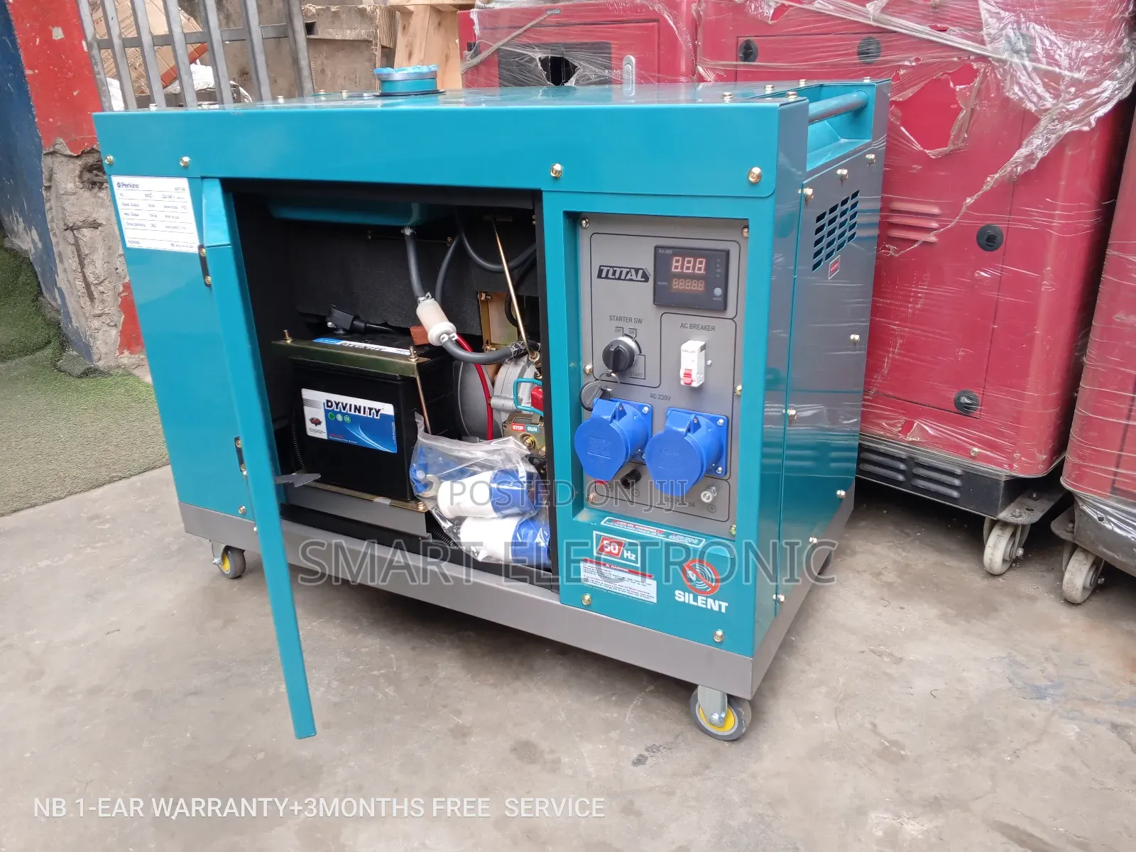 Quality Perkins UK Generator 15kva 16500W Silent Generator