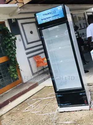 Grab New Display Singledoor Glass Nas-Fl400-1dr Fridge