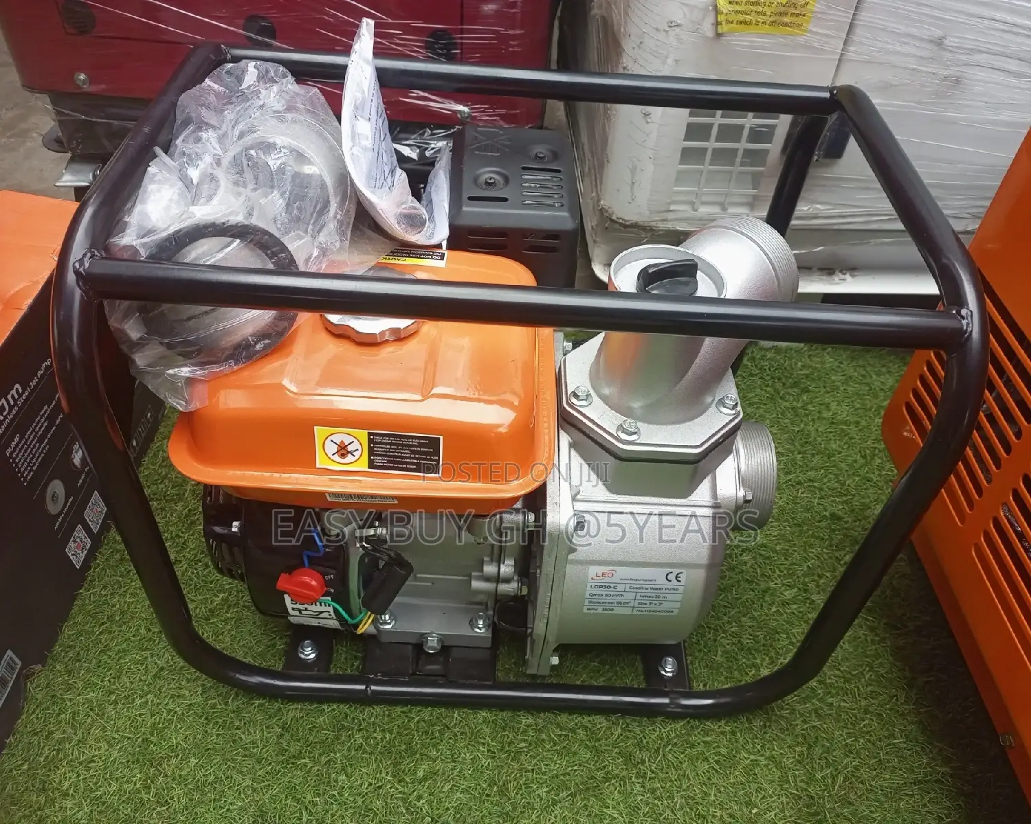 Leo Gasoline Water Pump High Pressure 6.5hp Water Pump.