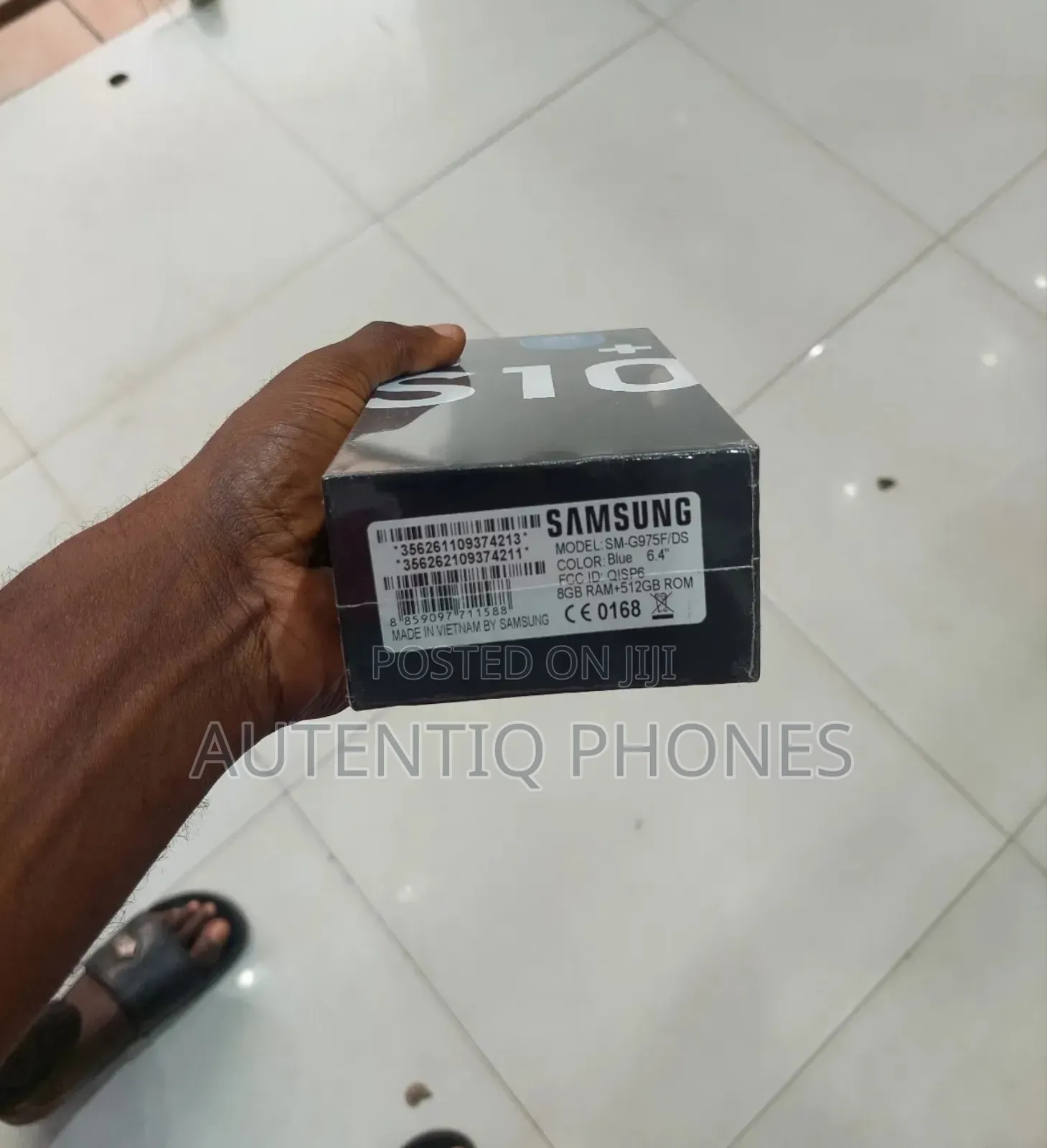 New Samsung Galaxy S10 Plus 512 GB Black