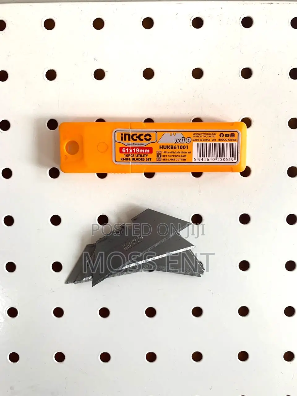 10 PCS Utility Knife Blades Set - Hukb61001