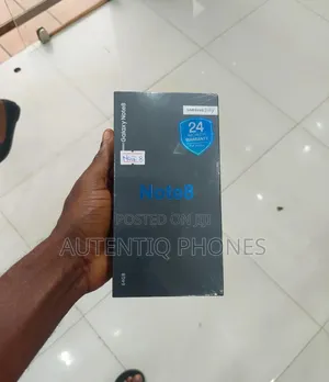 New Samsung Galaxy Note 8 64 GB Black