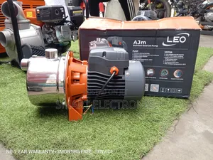 Leo Water Pump- 1.0hp- Stainless- Jet Water Pump Low Noise