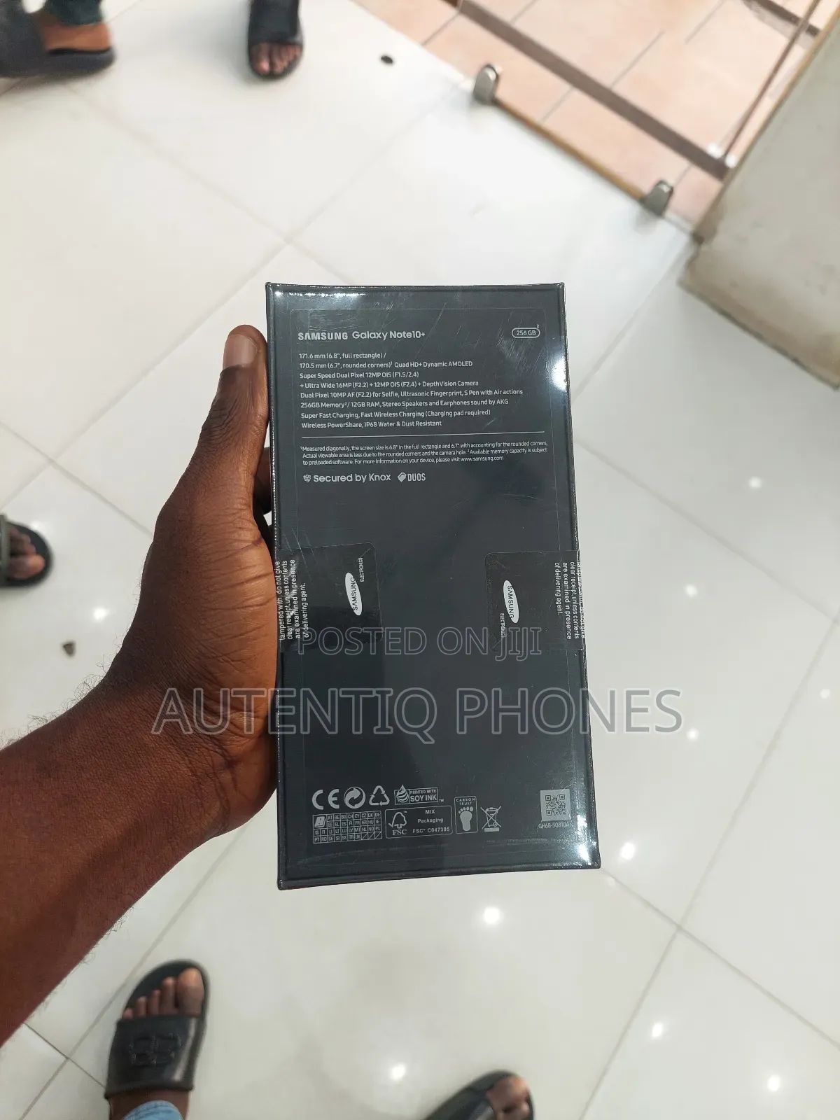 New Samsung Galaxy Note 10 Plus 256 GB Black