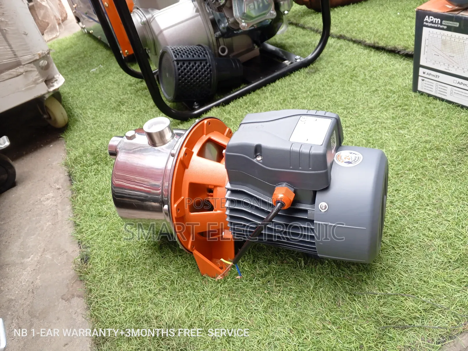 Leo Water Pump- 1.0hp- Stainless Water Pump-Jet Super Strong