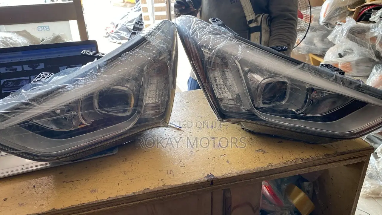 Santa Fe Headlights Led 2012,2013,2014,2015