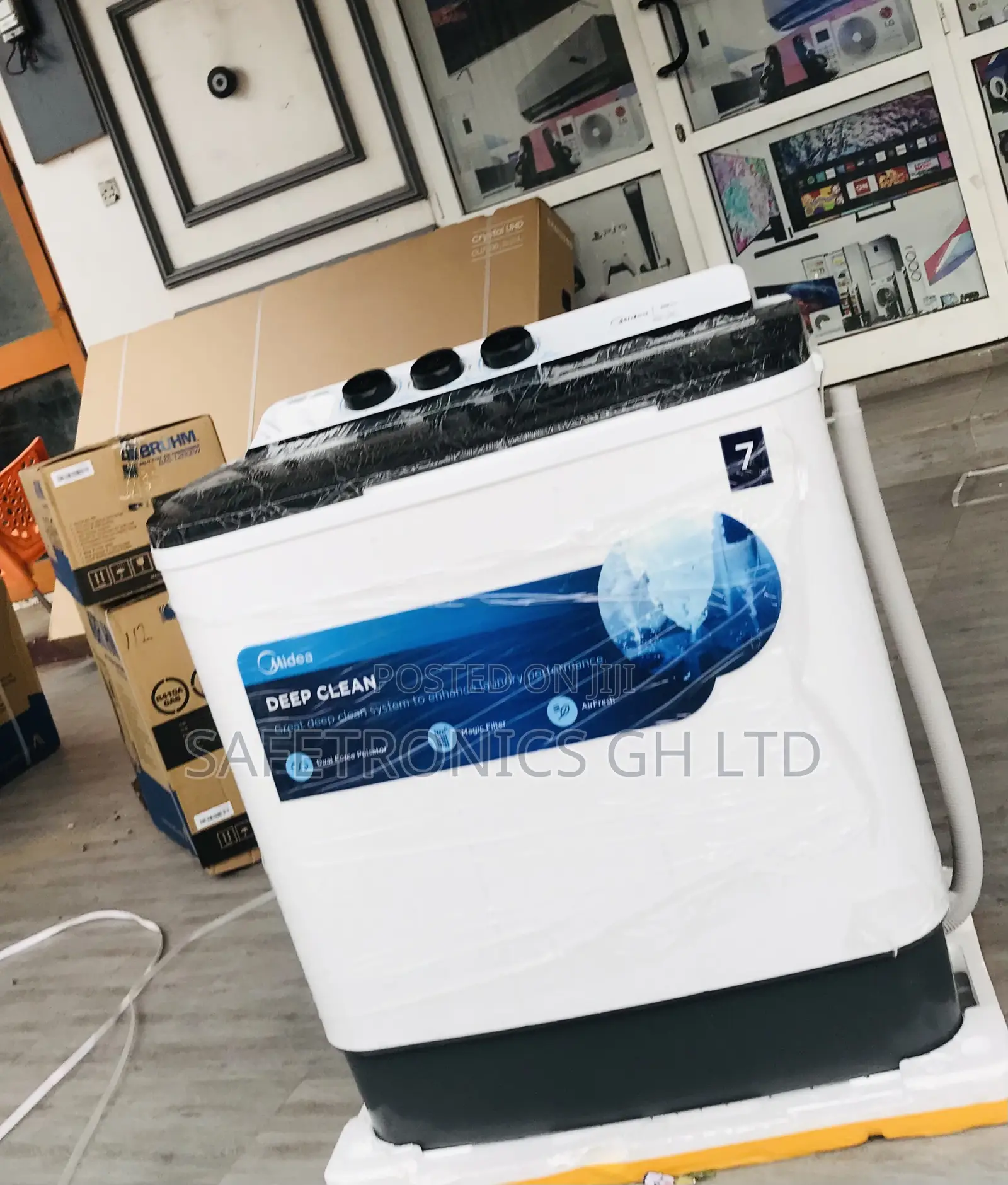 High Quality 7kg Topload Semiautomatic Washer Midea