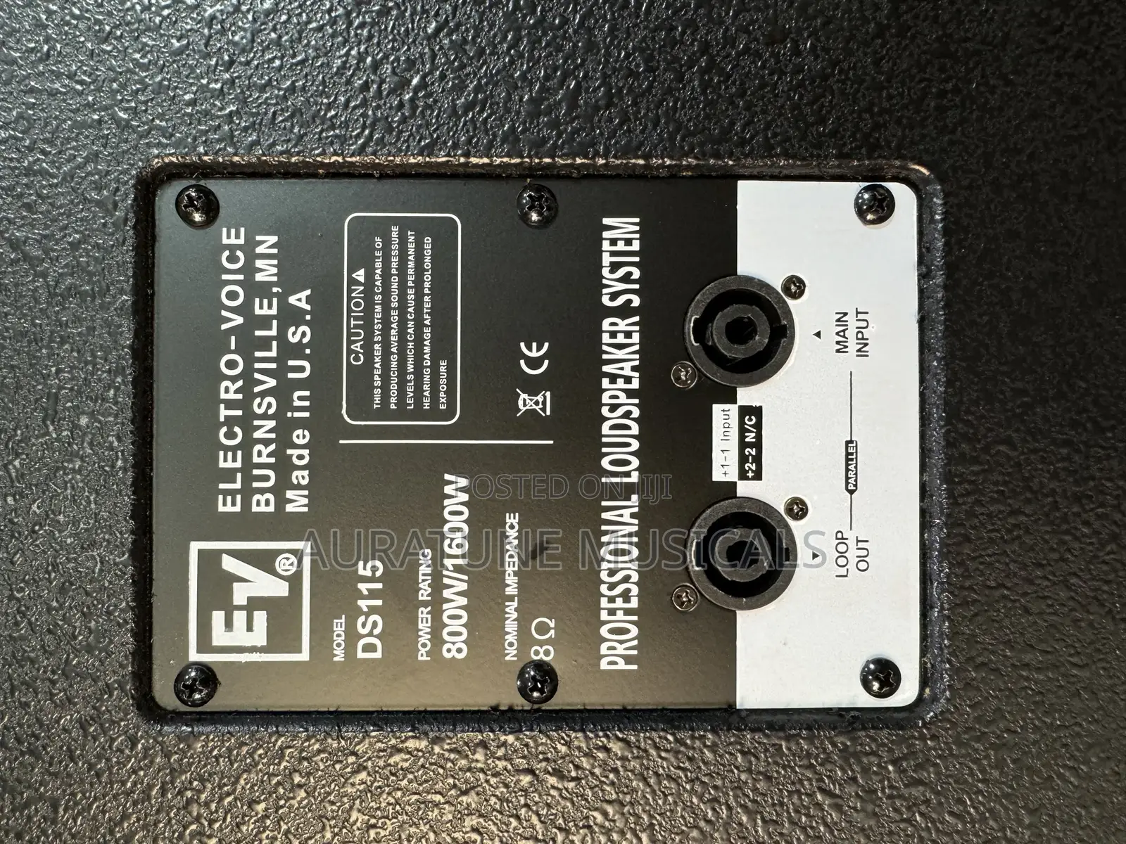 Ev 15 Inches Speaker