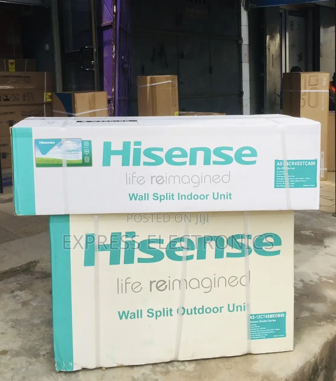 Super Cool Silent Air Conditioner Split R410 Gas Hisense 1.5