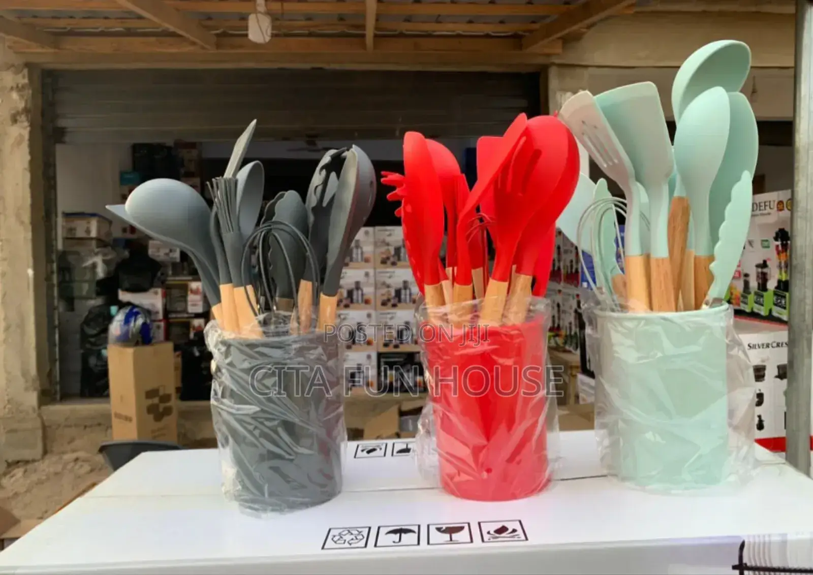 Silicone Laddles 12 Pieces Set