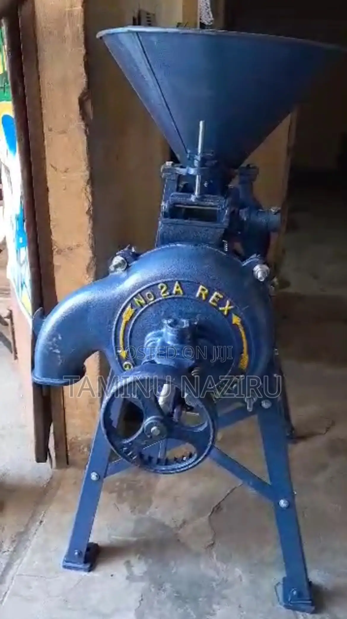 Corn Mill Machine With 15hp Motor and Accessories