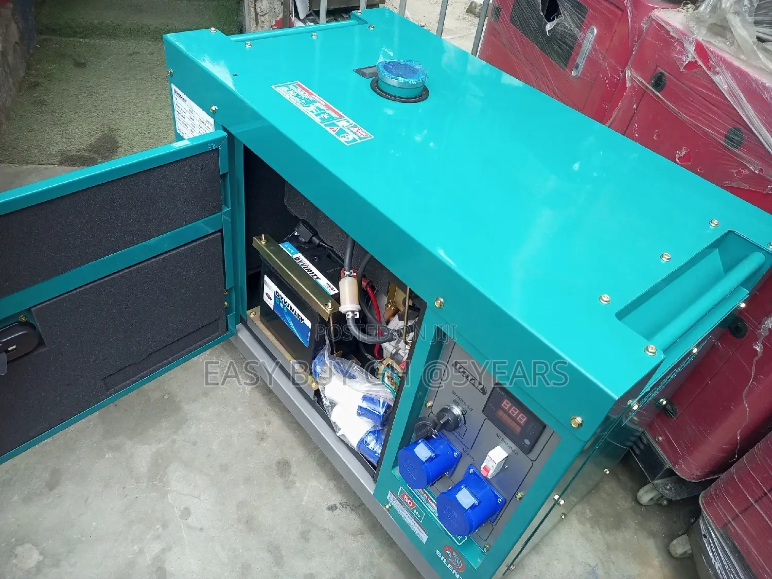 UK Made Perkins Generator Keystart Generator Silent Diesel.