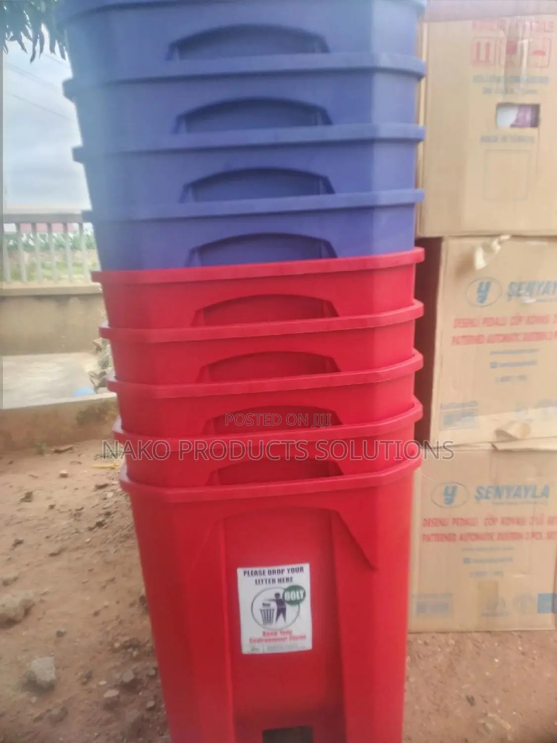 60llitres Pedal Dustbin (60l Foot Pedal Dustbin)