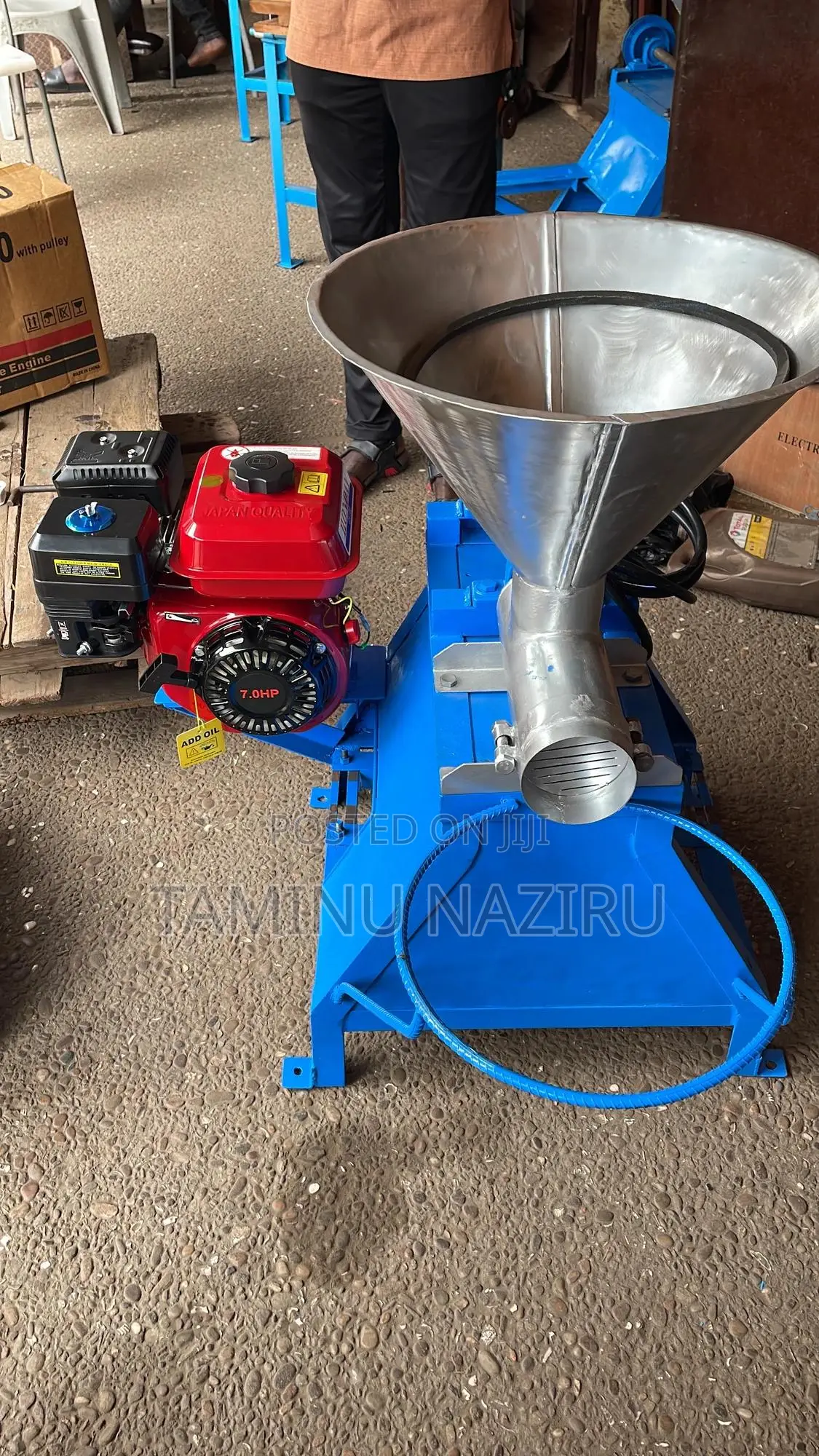 Fufu Pounding Machine Electric and Engine