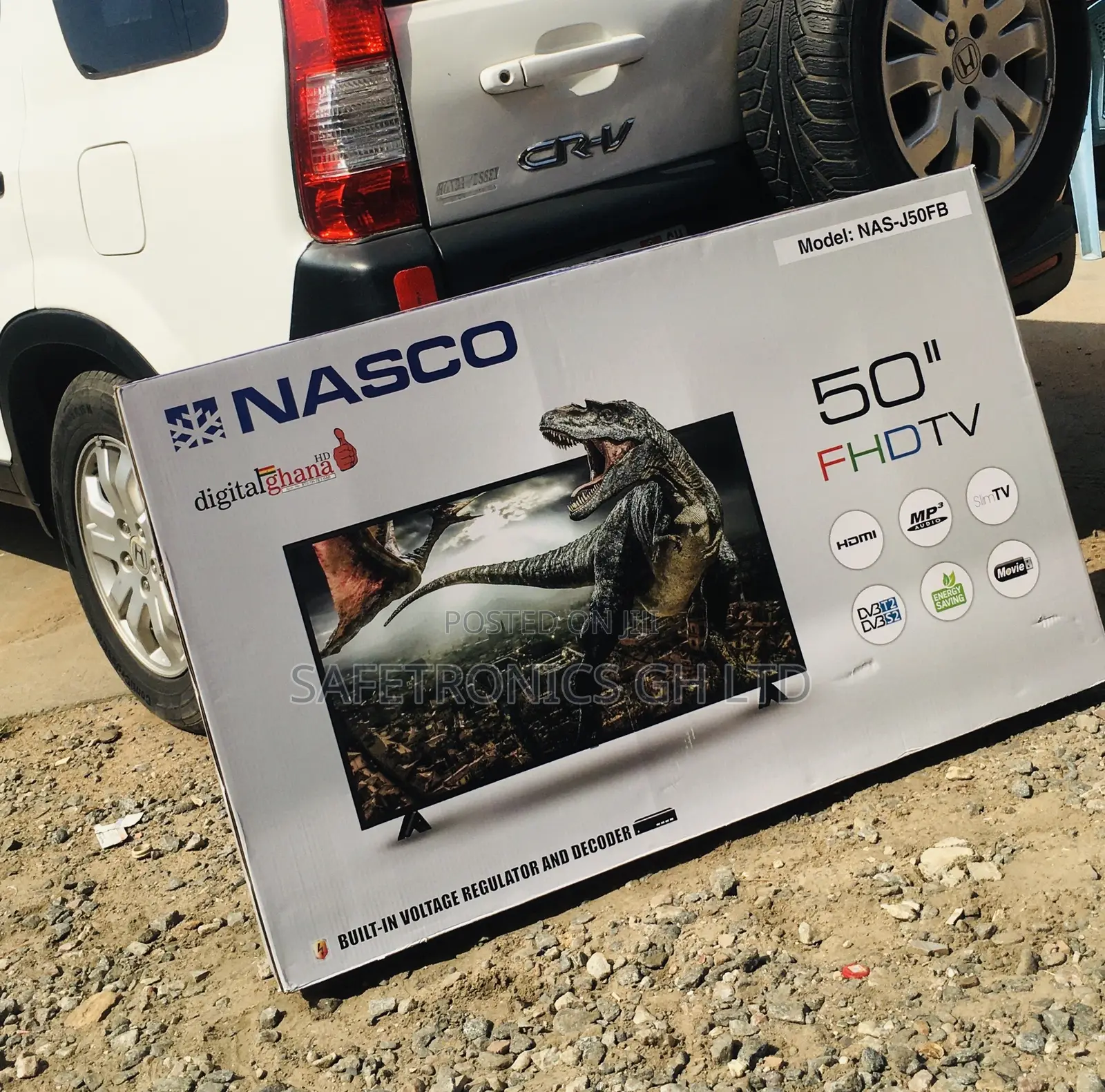 Sealed 50 Inch LED Digital Satellite Nasco Tv