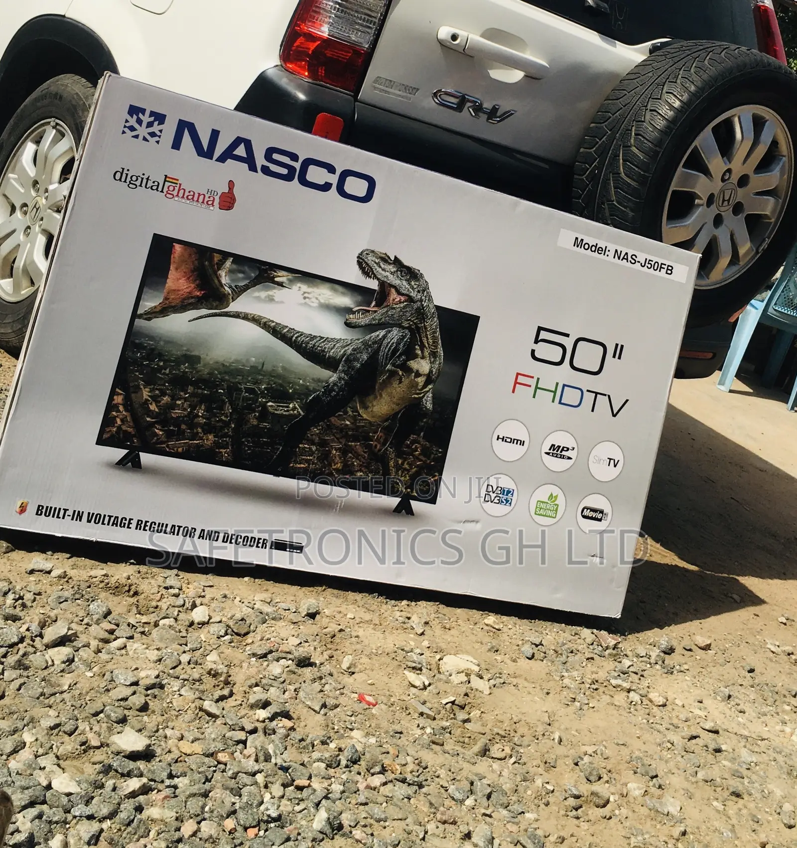 Sealed 50 Inch LED Digital Satellite Nasco Tv