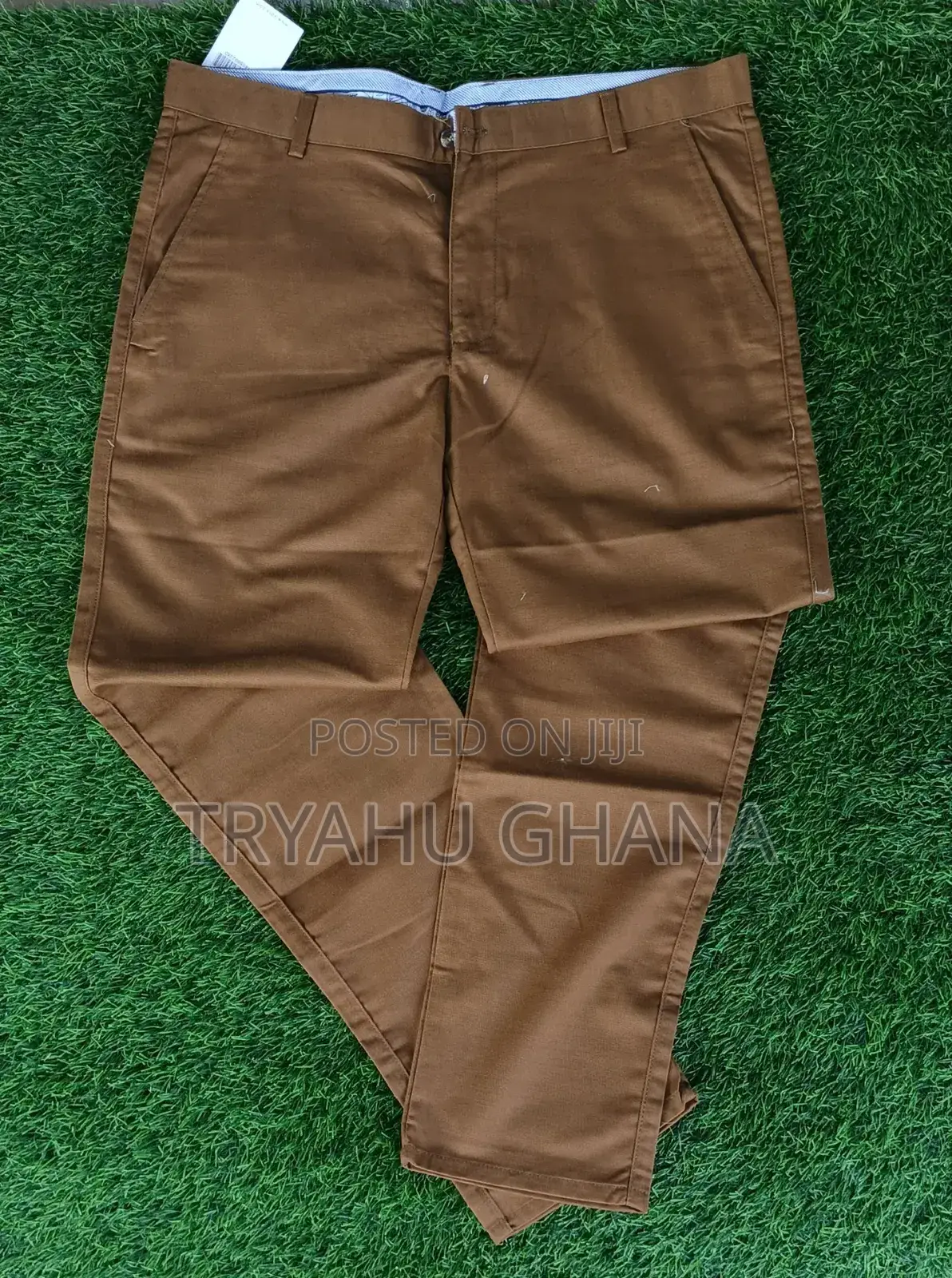 Classic Elegant Zara Khaki Trousers for Sale Online