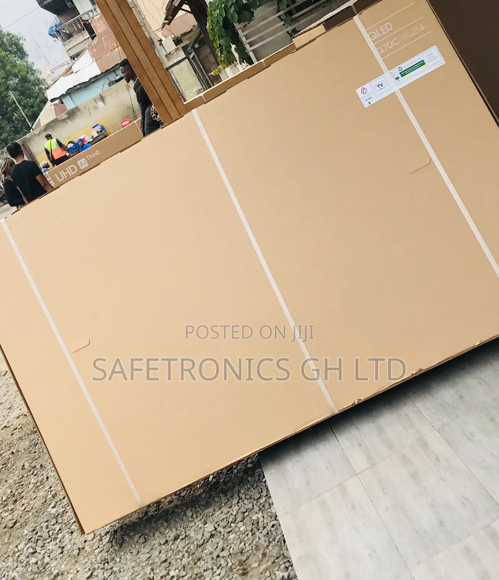 Sealed 85 Inch Smart Qled Uhd Black Q60 Tv