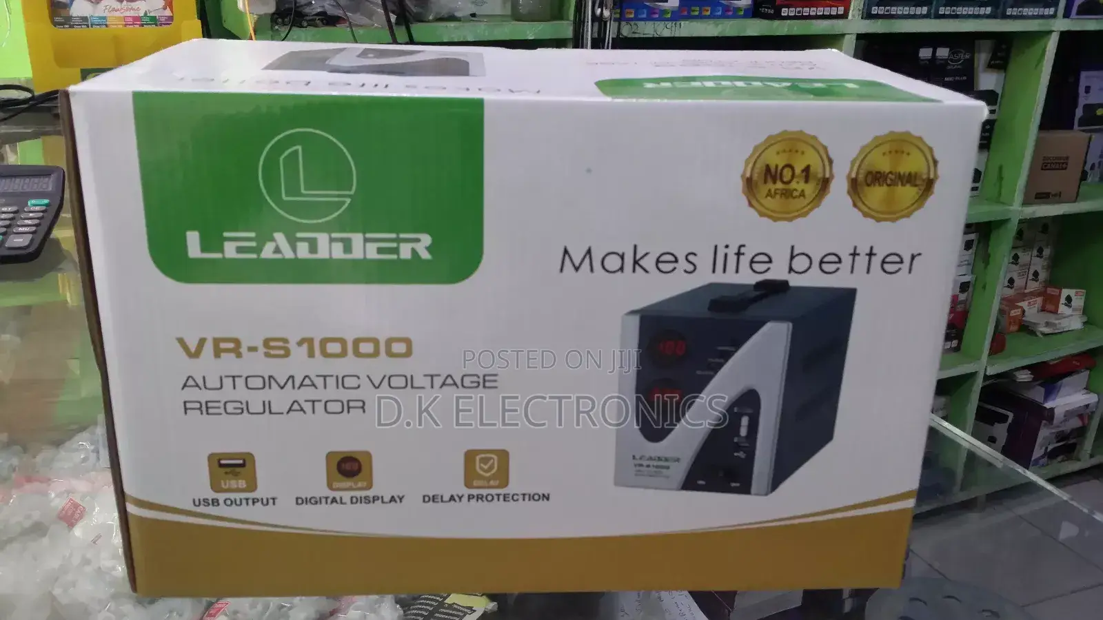 Original Leadder Vr-s 1000 Automatic Voltage Regulator