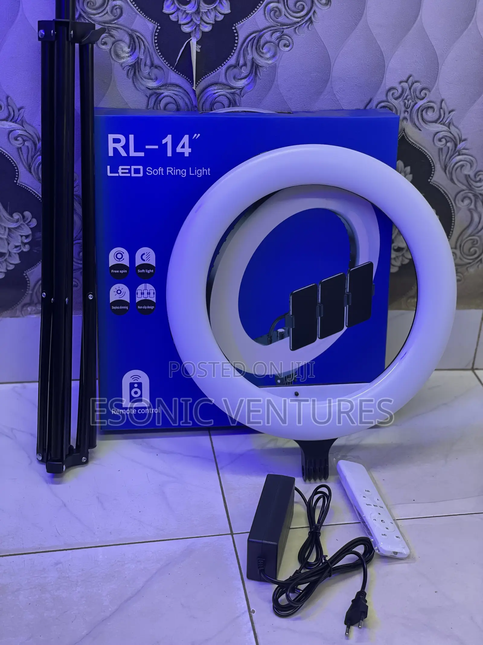 RL LED Ring Light 14” With Stand