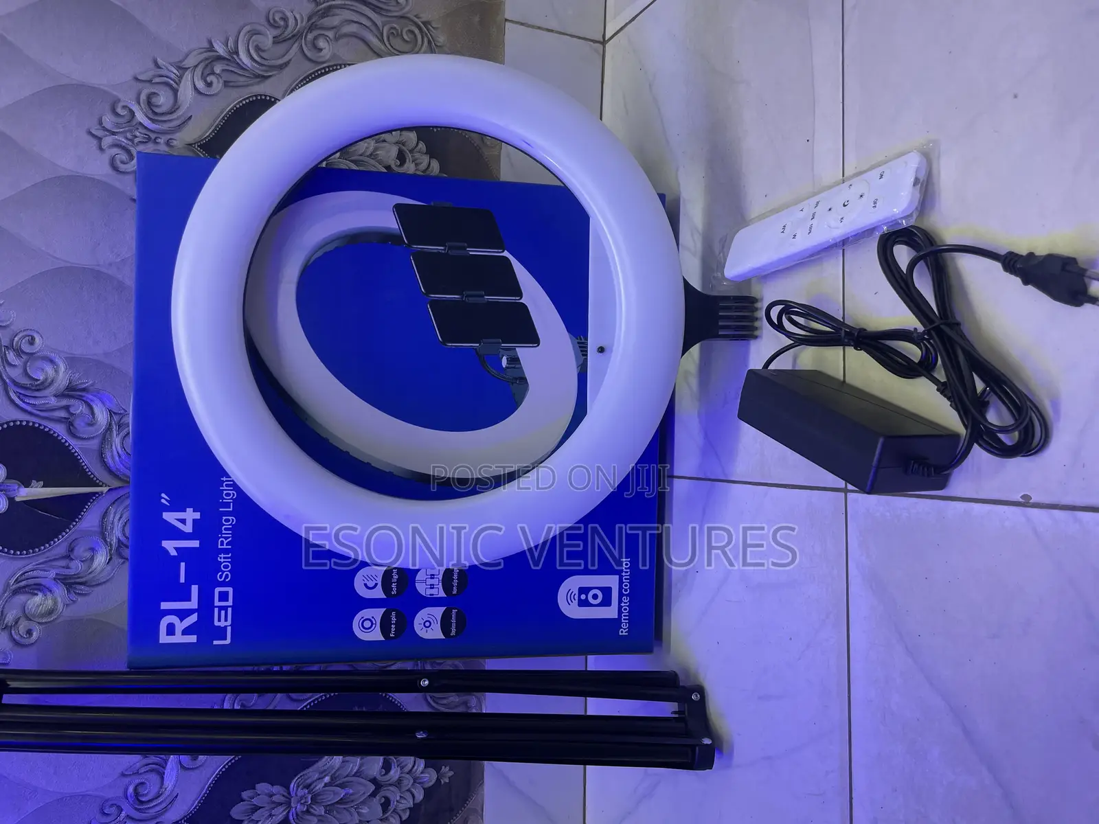 RL LED Ring Light 14” With Stand