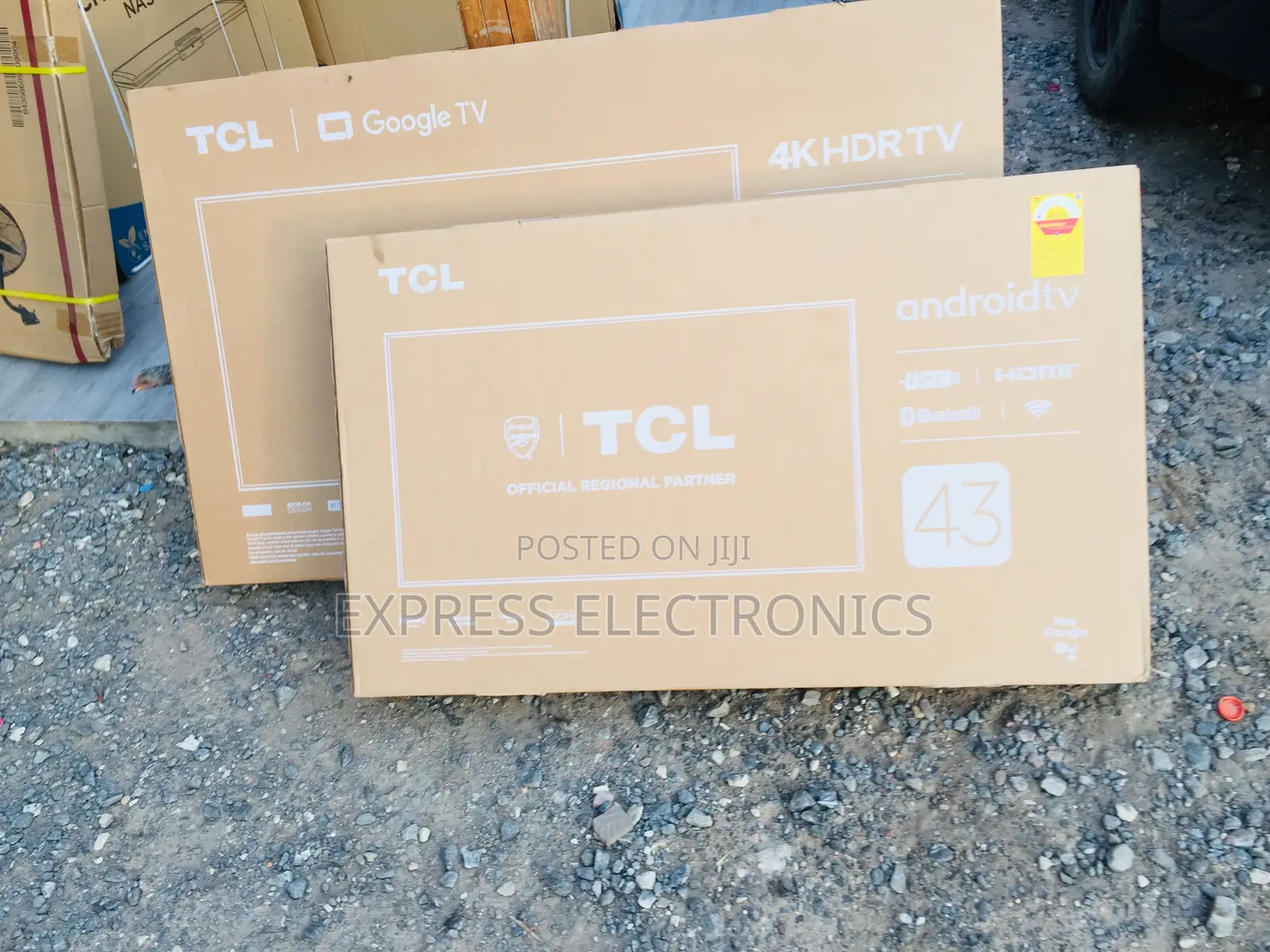 Slim Sleek FHD Smart Android TCL 43”43s5400a