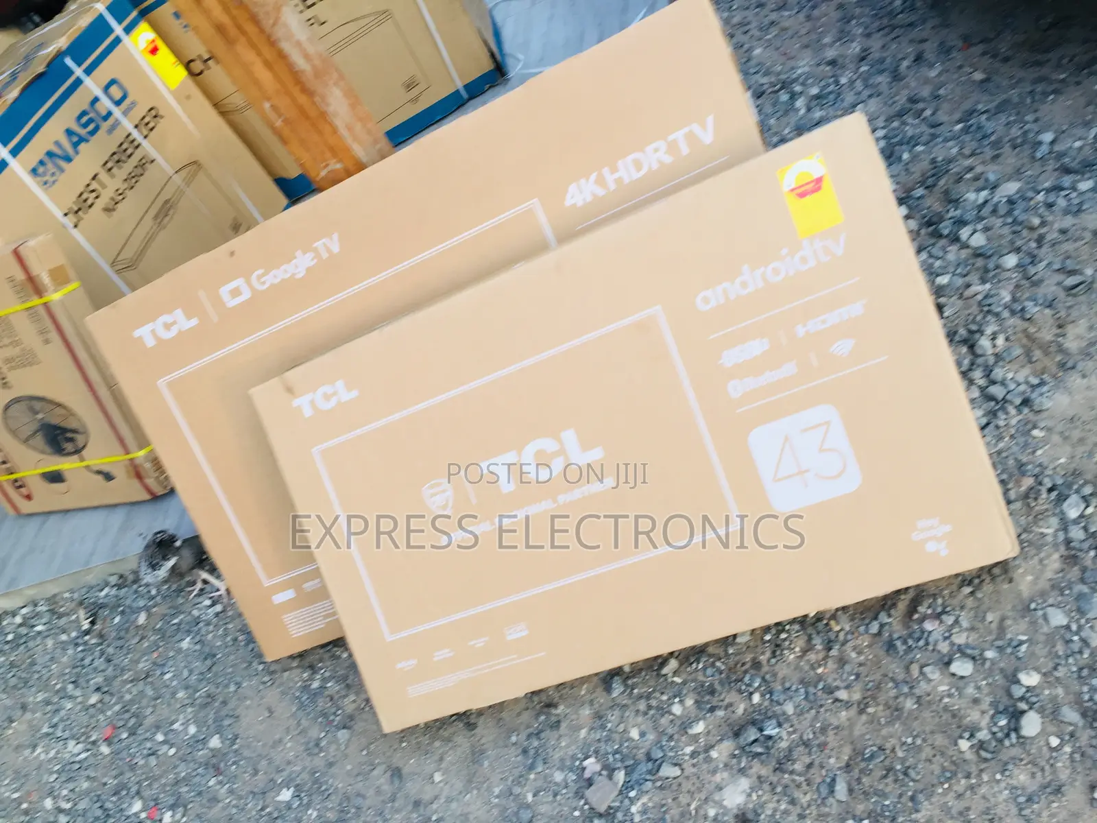 Slim Sleek FHD Smart Android TCL 43”43s5400a