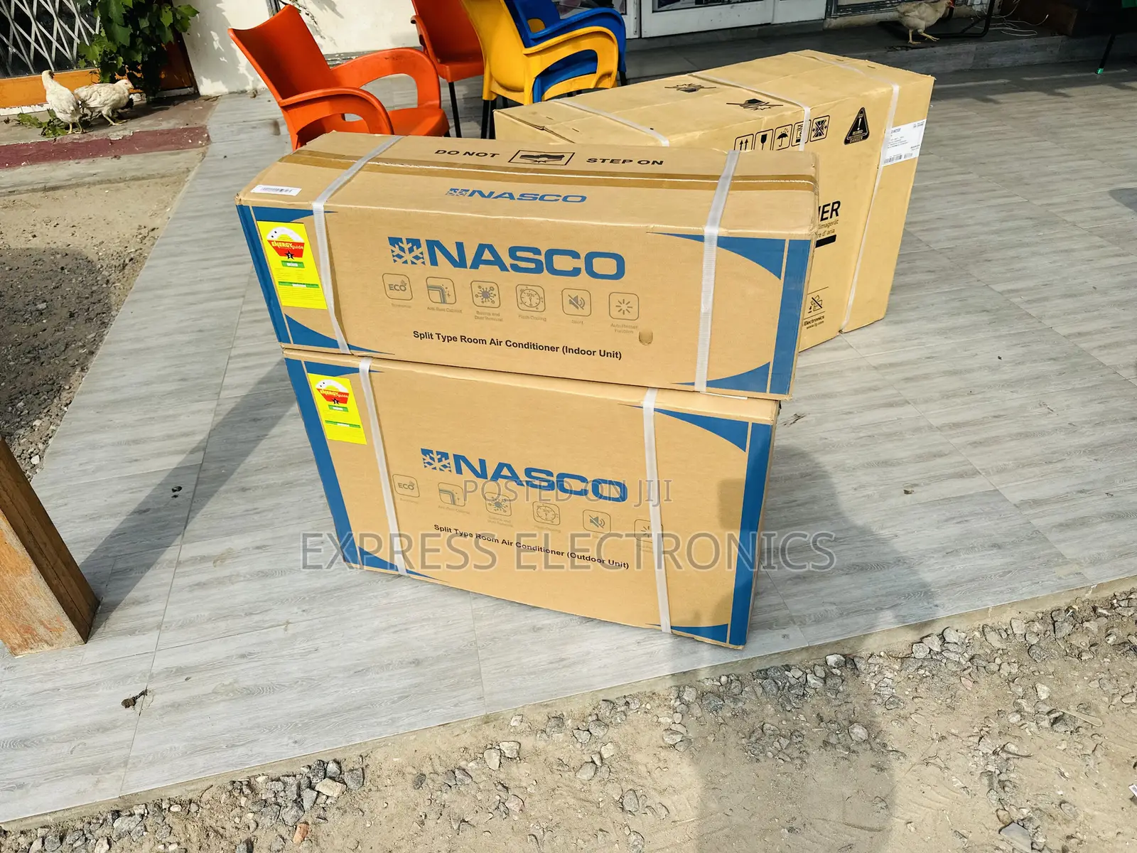 Non - Inverter Nasco Split R410 Gas 1.5hp