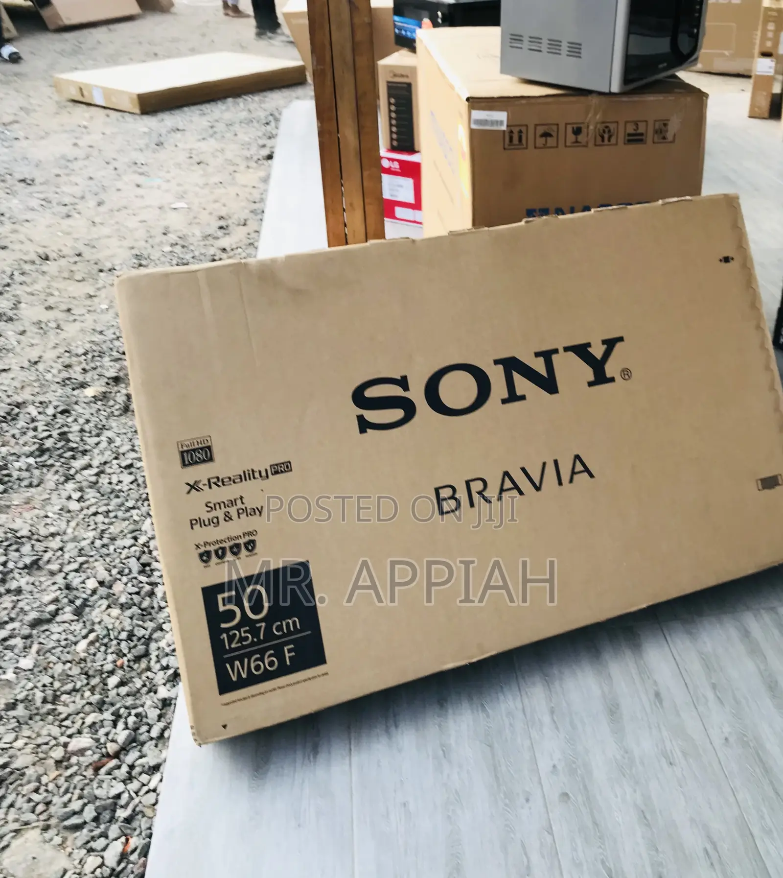 Authentic Sony 50W660F 50 Inch Full Led Full HD Television.