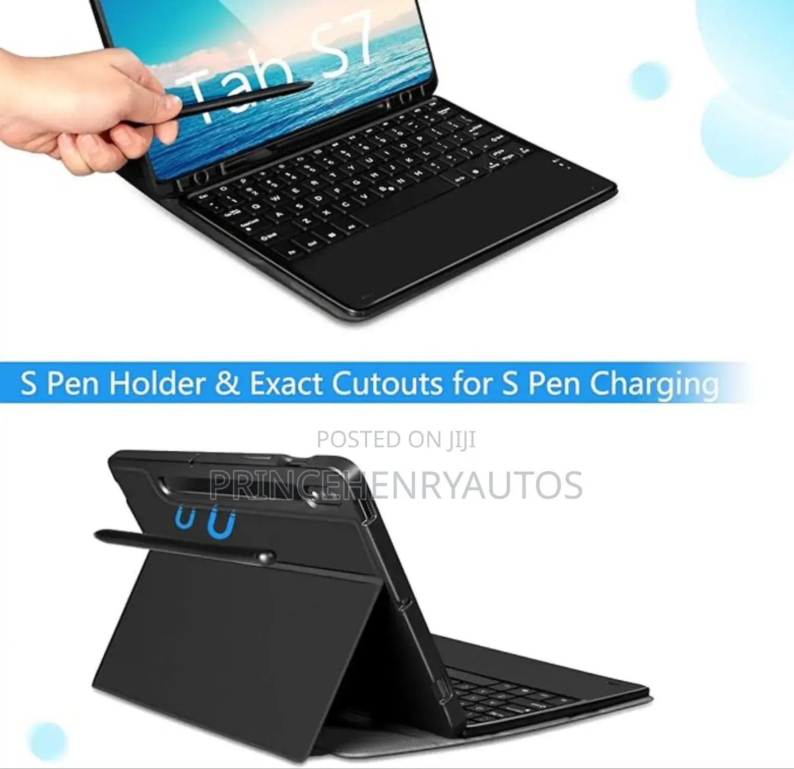 Backlit-Keyboard Case for Samsung Galaxy Tab S8/ S7 11