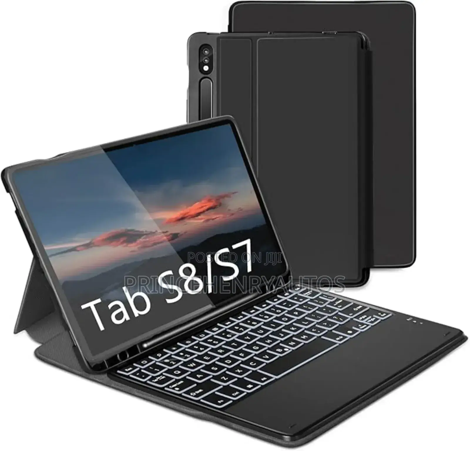 Backlit-Keyboard Case for Samsung Galaxy Tab S8/ S7 11